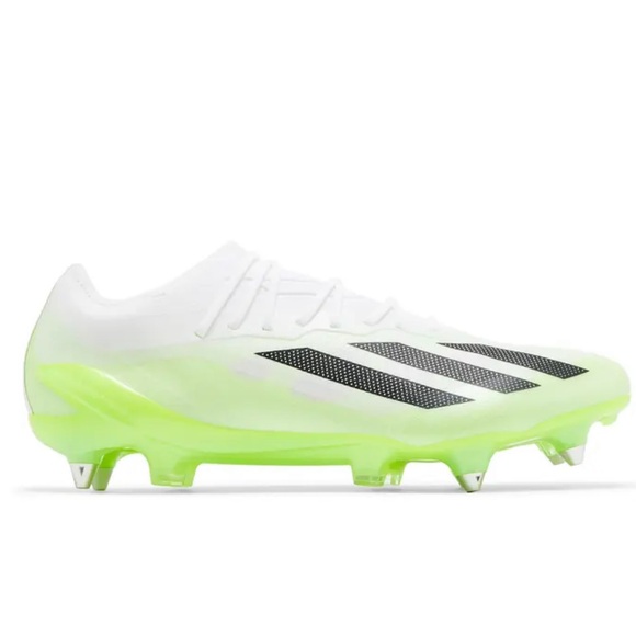 Adidas X Crazyfast.1 FG (White/Lime) cleats main image 5
